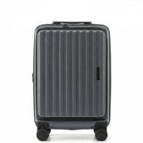 Münicase M9008 M Handgepäck für Kurztrips, Top-Opening-Design, Fronttasche, TSA-Zahlenschloss, Polycarbonat-Hartschale, Volumen erweiterbar, 51 x 35 x 24 cm, 39 L