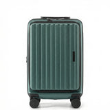Münicase M9008 M Handgepäck für Kurztrips, Top-Opening-Design, Fronttasche, TSA-Zahlenschloss, Polycarbonat-Hartschale, Volumen erweiterbar, 51 x 35 x 24 cm, 39 L