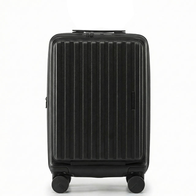 Münicase M9008 M Handgepäck für Kurztrips, Top-Opening-Design, Fronttasche, TSA-Zahlenschloss, Polycarbonat-Hartschale, Volumen erweiterbar, 51 x 35 x 24 cm, 39 L