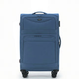 Münicase M006 XL Reisekoffer für Langstrecken & Familie, praktische Fronttaschen & TSA-Zahlenschloss, wasserabweisendes Oxford-Gewebe, Volumen erweiterbar, 79 x 47 x 33 cm