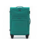 Münicase M006 XL Reisekoffer für Langstrecken & Familie, praktische Fronttaschen & TSA-Zahlenschloss, wasserabweisendes Oxford-Gewebe, Volumen erweiterbar, 79 x 47 x 33 cm
