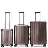 Münicase M816 Kofferset M-L-XL für Handgepäck, Kurz- & Langstrecken, TSA-Zahlenschloss, Eckenschutz, Polycarbonat, Volumen erweiterbar