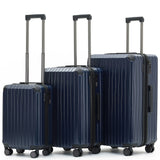 Münicase M816 Kofferset M-L-XL für Handgepäck, Kurz- & Langstrecken, TSA-Zahlenschloss, Eckenschutz, Polycarbonat, Volumen erweiterbar
