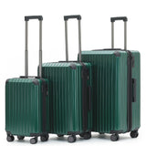 Münicase M816 Kofferset M-L-XL für Handgepäck, Kurz- & Langstrecken, TSA-Zahlenschloss, Eckenschutz, Polycarbonat, Volumen erweiterbar
