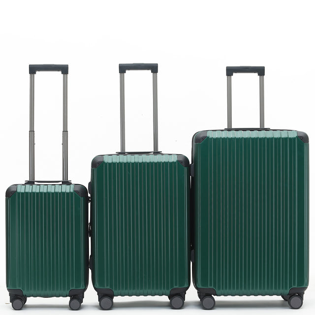Münicase M816 Kofferset M-L-XL für Handgepäck, Kurz- & Langstrecken, TSA-Zahlenschloss, Eckenschutz, Polycarbonat, Volumen erweiterbar