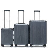 Münicase M816 Kofferset M-L-XL für Handgepäck, Kurz- & Langstrecken, TSA-Zahlenschloss, Eckenschutz, Polycarbonat, Volumen erweiterbar