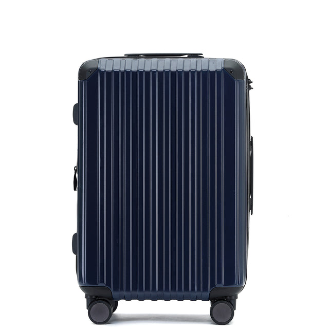 Münicase M816 XL Reisekoffer für Langstrecken & Familie, TSA-Zahlenschloss, Eckenschutz, Polycarbonat, Volumen erweiterbar, 76 x 51 x 32 cm, 107 L