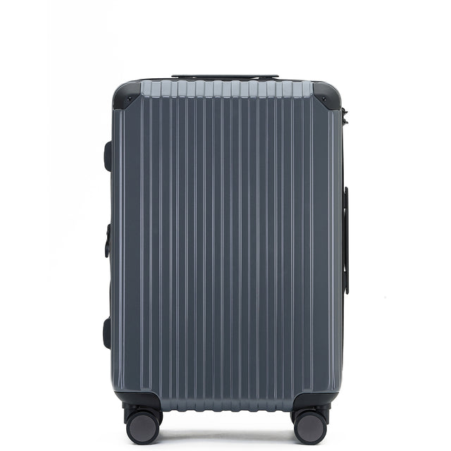 Münicase M816 XL Reisekoffer für Langstrecken & Familie, TSA-Zahlenschloss, Eckenschutz, Polycarbonat, Volumen erweiterbar, 76 x 51 x 32 cm, 107 L